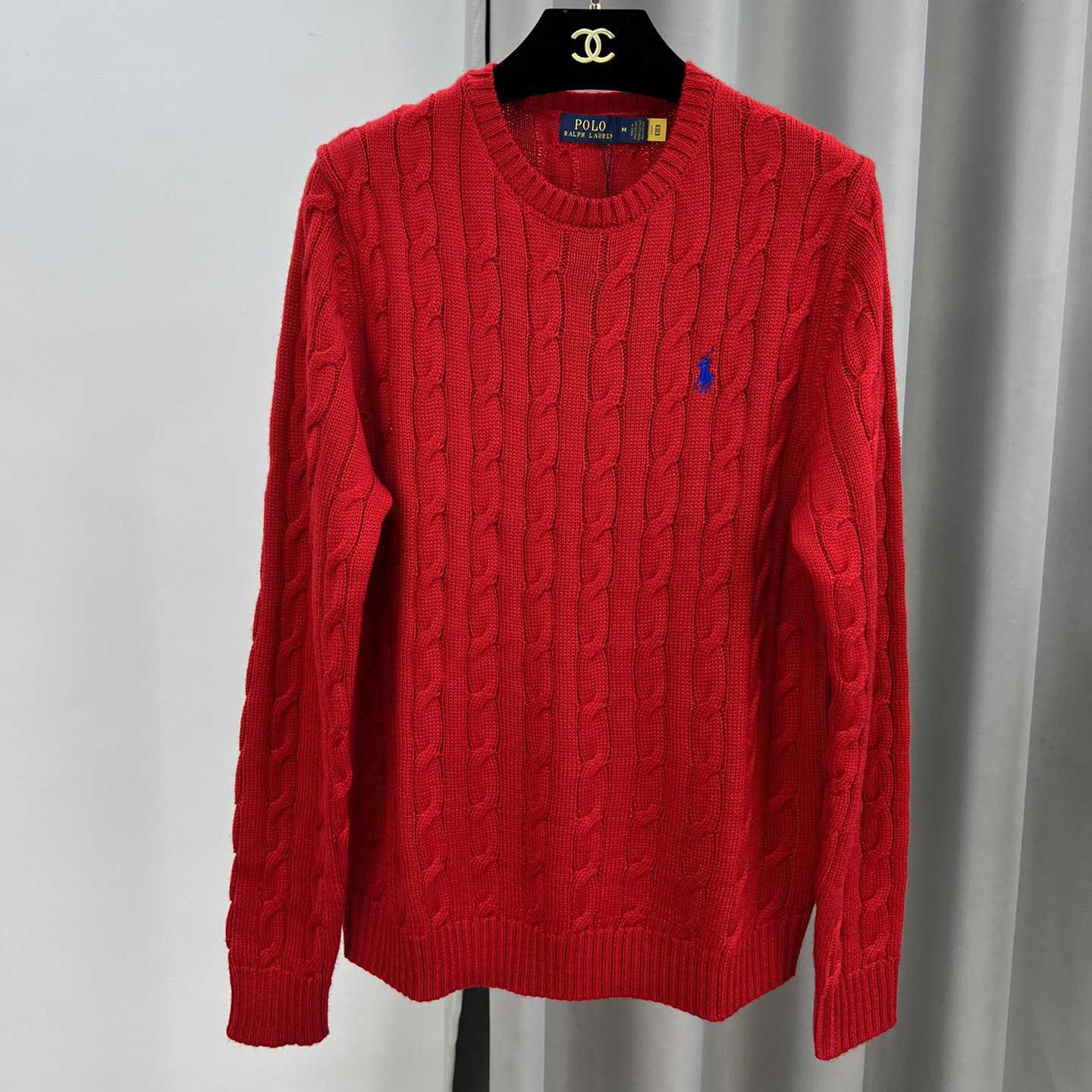 Ralph Lauren Cable-Knit Cotton Jumper - DesignerGu