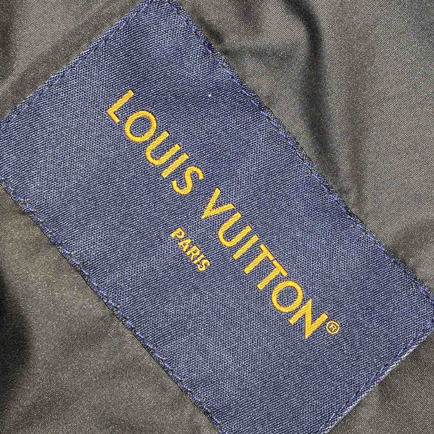 Louis Vuitton Flocked Damier Technical Tracksuit Top   1AHBG1 - DesignerGu