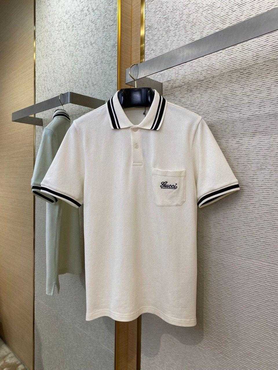 Gucci Cotton Piquet Polo Shirt  - DesignerGu