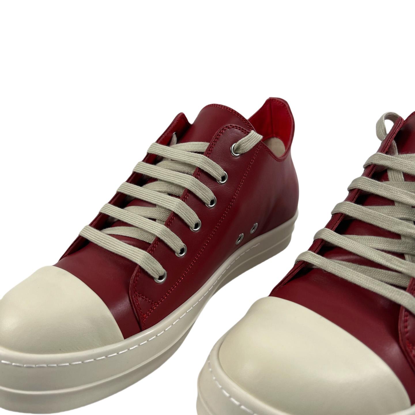 Rick Owens Wmns Porterville Low 'Plum' - DesignerGu