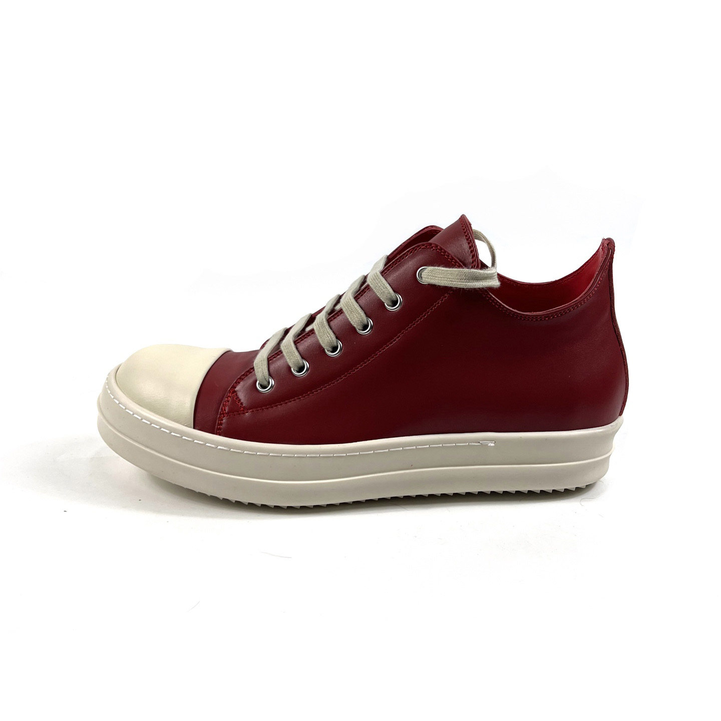 Rick Owens Wmns Porterville Low 'Plum' - DesignerGu