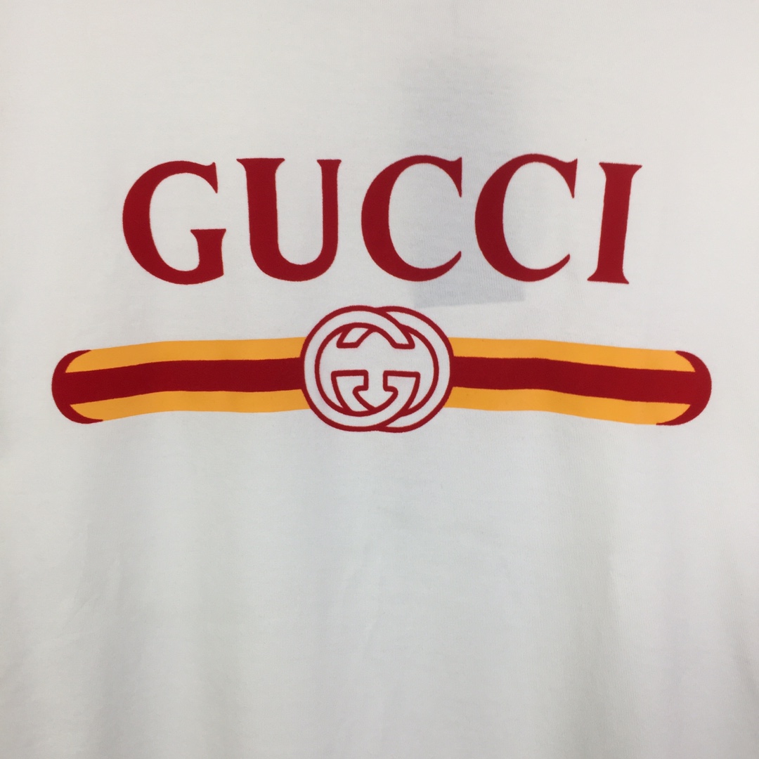 Gucci Printed Cotton Jersey T-shirt - DesignerGu