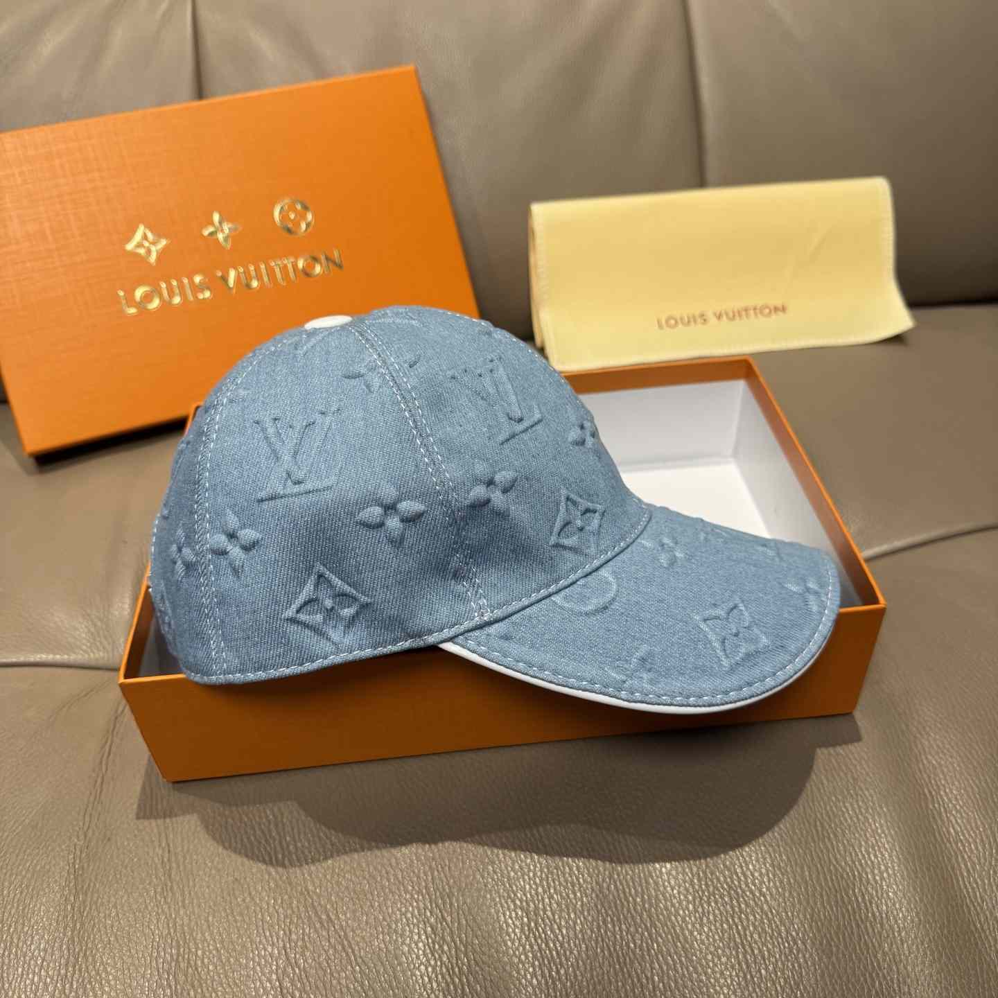 Louis Vuitton Monogram Denim Cap - DesignerGu