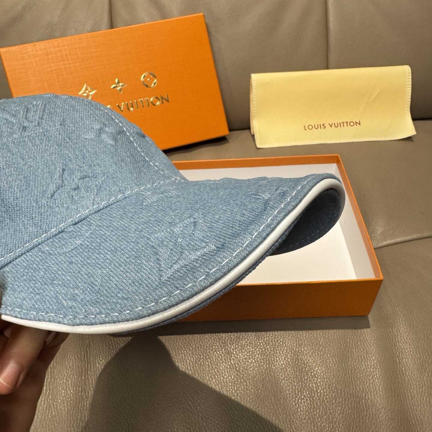 Louis Vuitton Monogram Denim Cap - DesignerGu