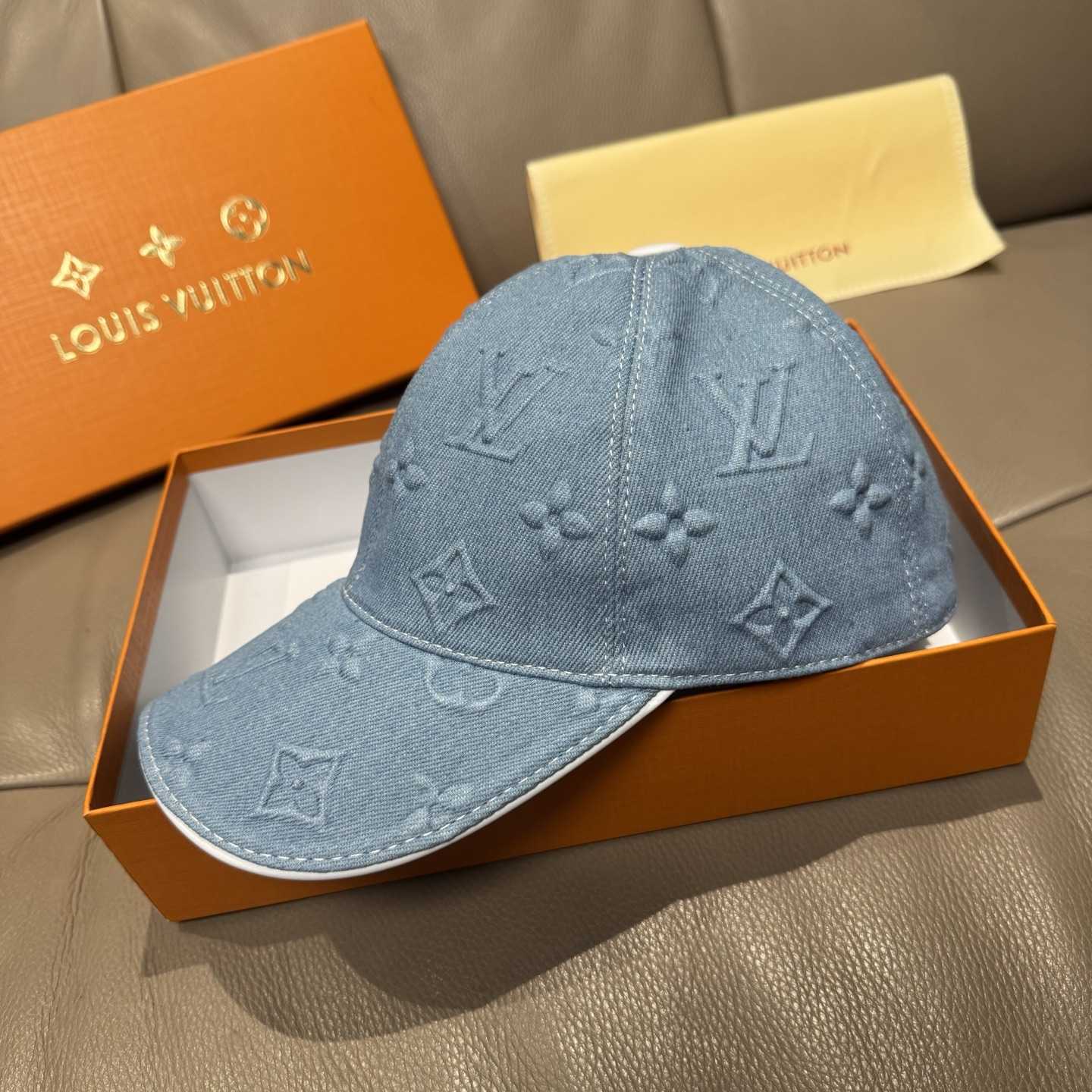 Louis Vuitton Monogram Denim Cap - DesignerGu