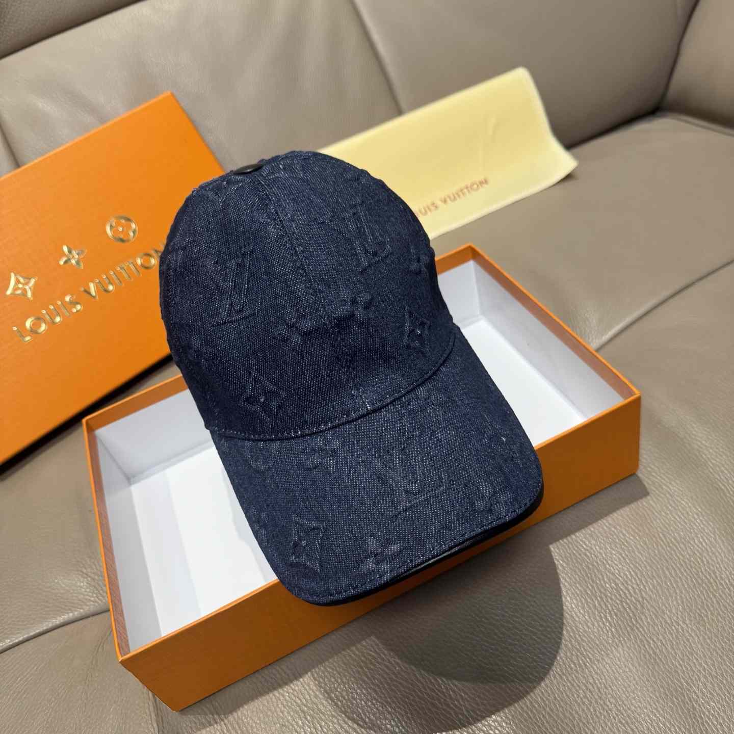 Louis Vuitton Monogram Denim Cap - DesignerGu