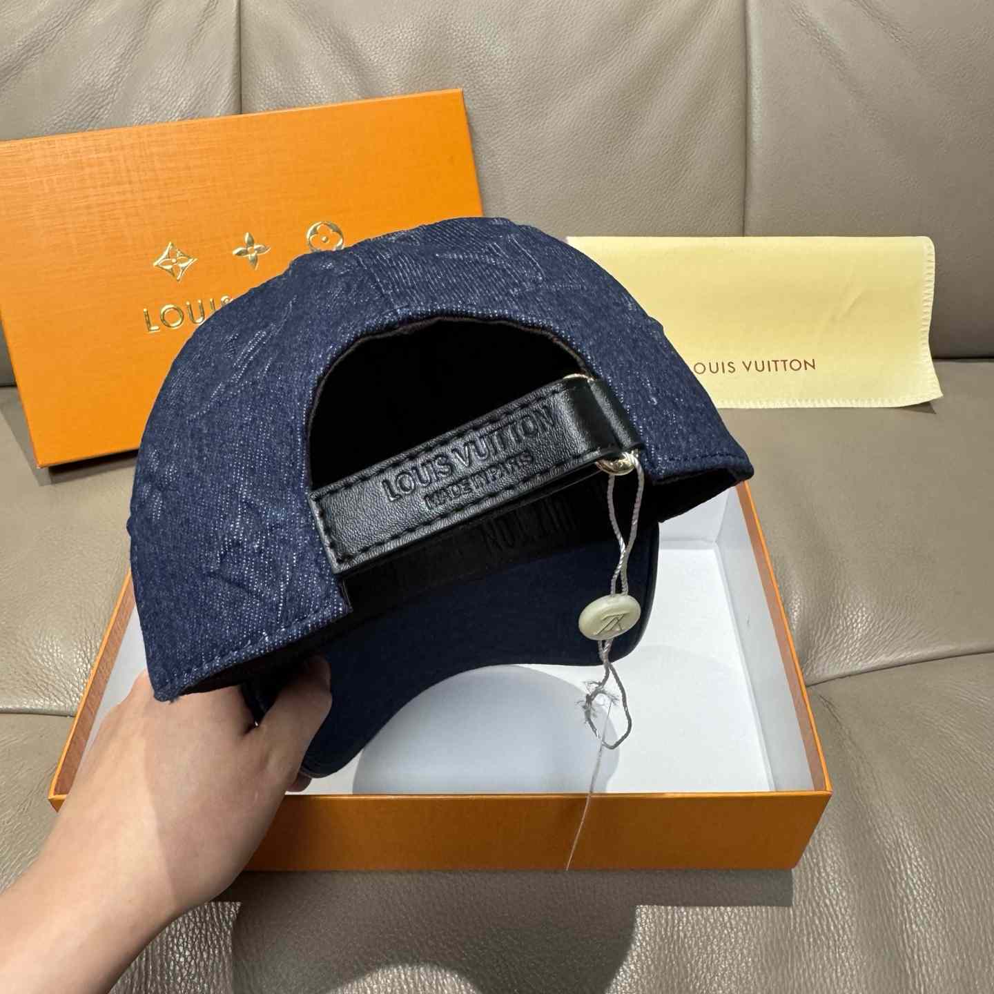 Louis Vuitton Monogram Denim Cap - DesignerGu