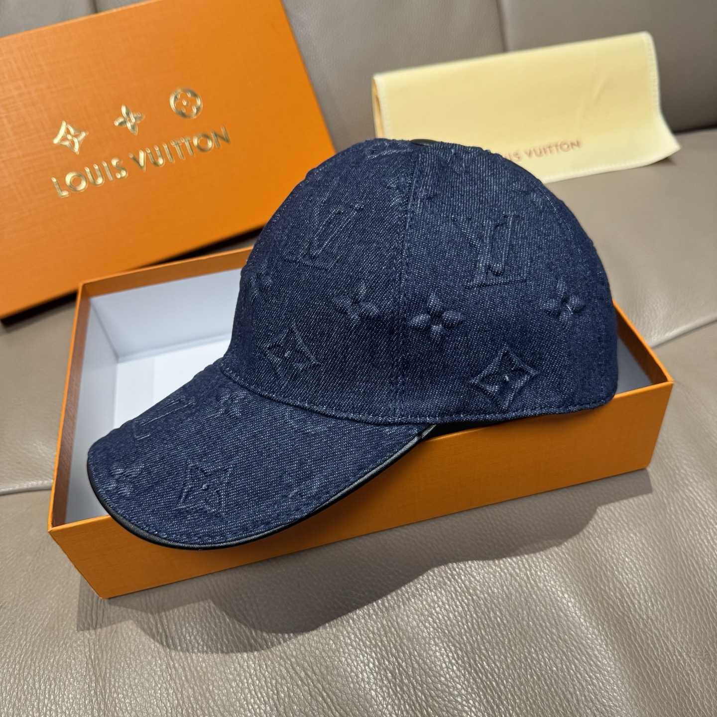 Louis Vuitton Monogram Denim Cap - DesignerGu