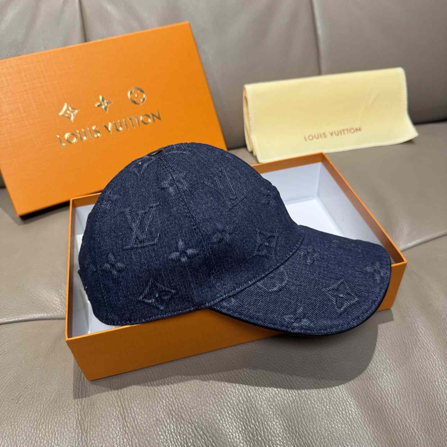 Louis Vuitton Monogram Denim Cap - DesignerGu