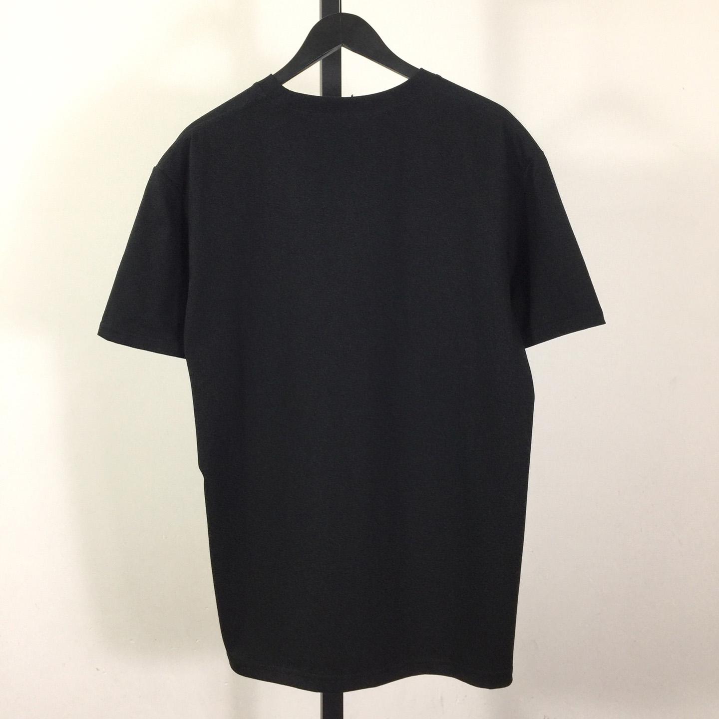 Fendi Lunar New Year Black Cotton T-shirt - DesignerGu