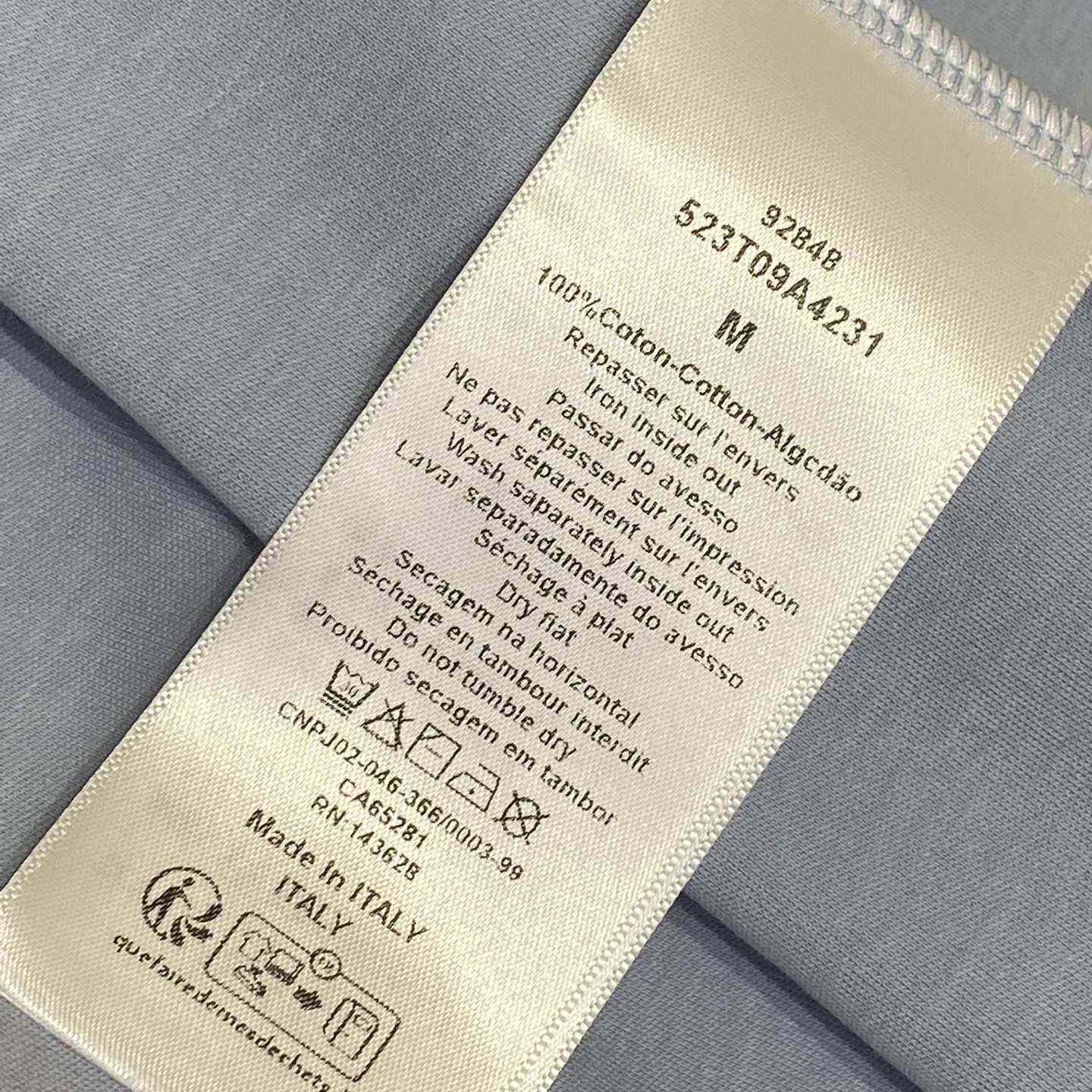 Dior Cotton Jersey With Signature - DesignerGu