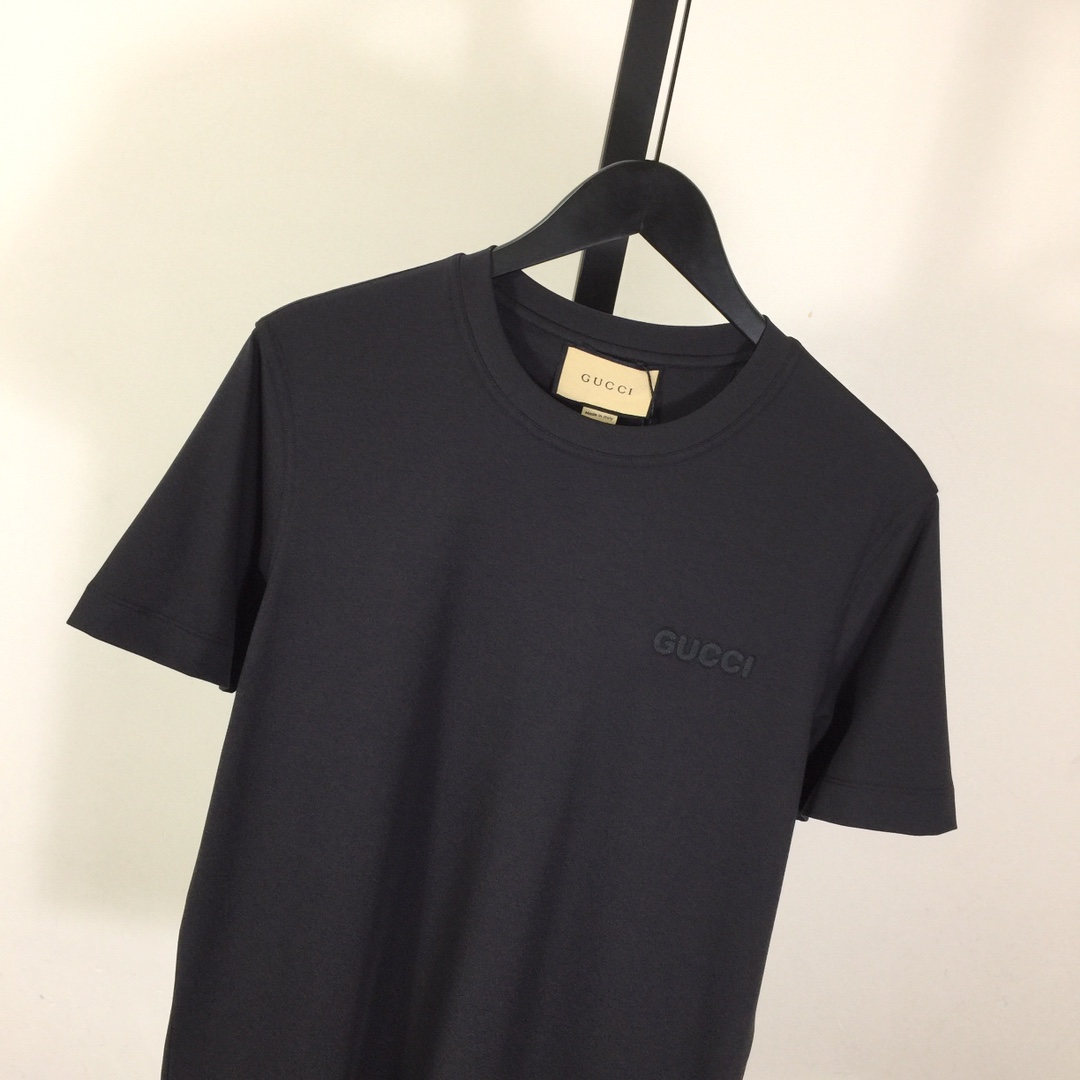 Gucci Cotton Jersey T-shirt With Embroidery - DesignerGu