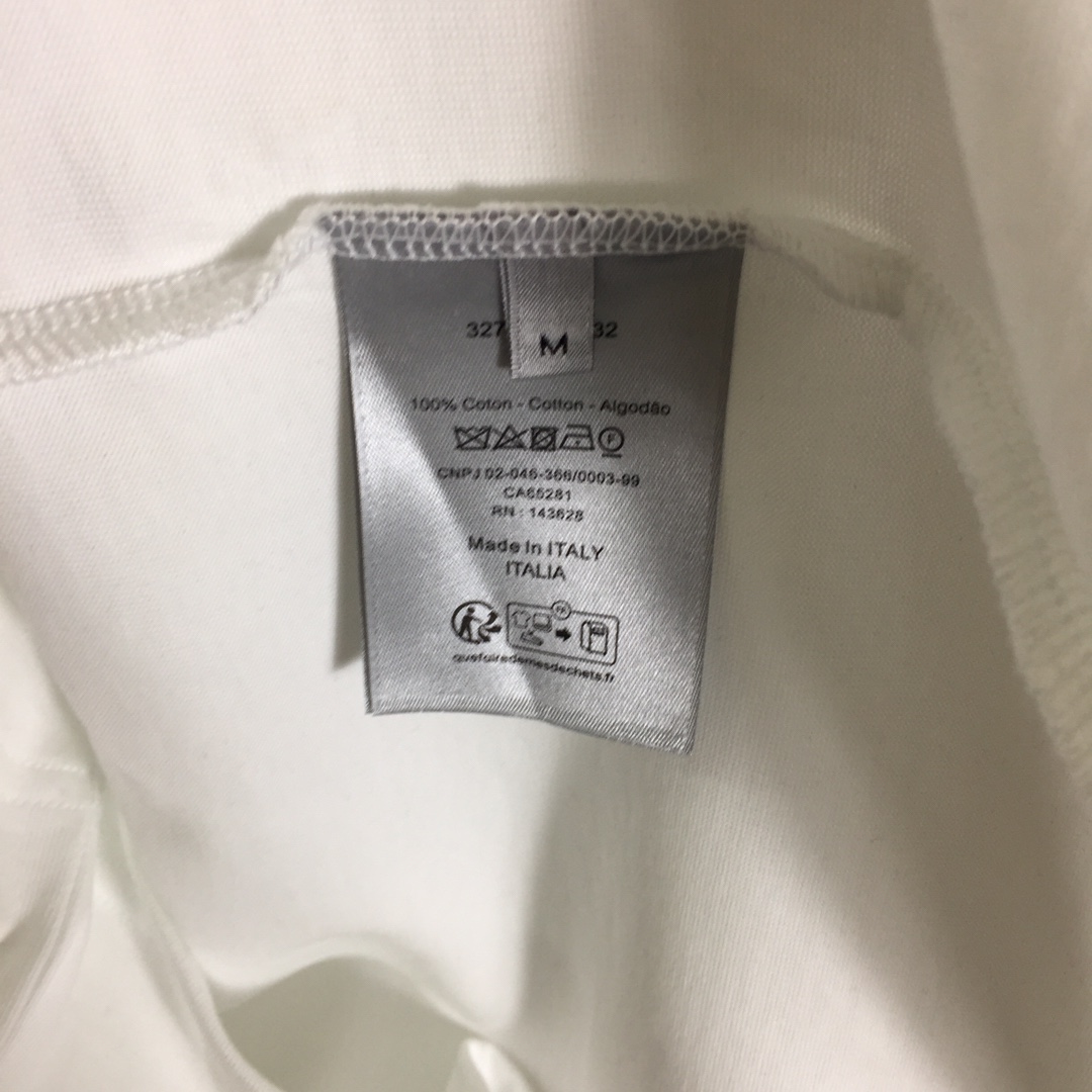 Dior Logo Cotton T-Shirt  - DesignerGu