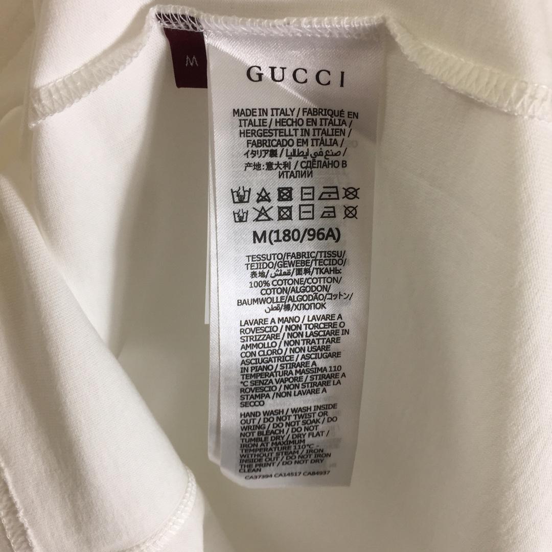 Gucci Cotton Jersey T-shirt With Embroidery - DesignerGu