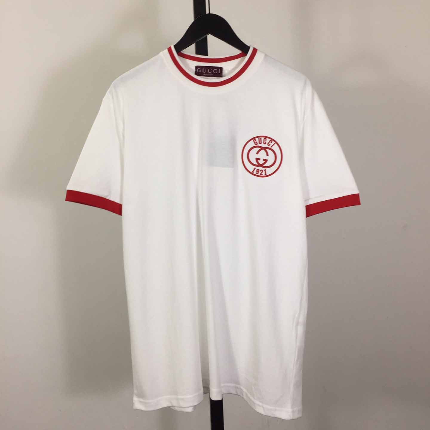 Gucci Cotton Jersey T-shirt With Embroidery - DesignerGu