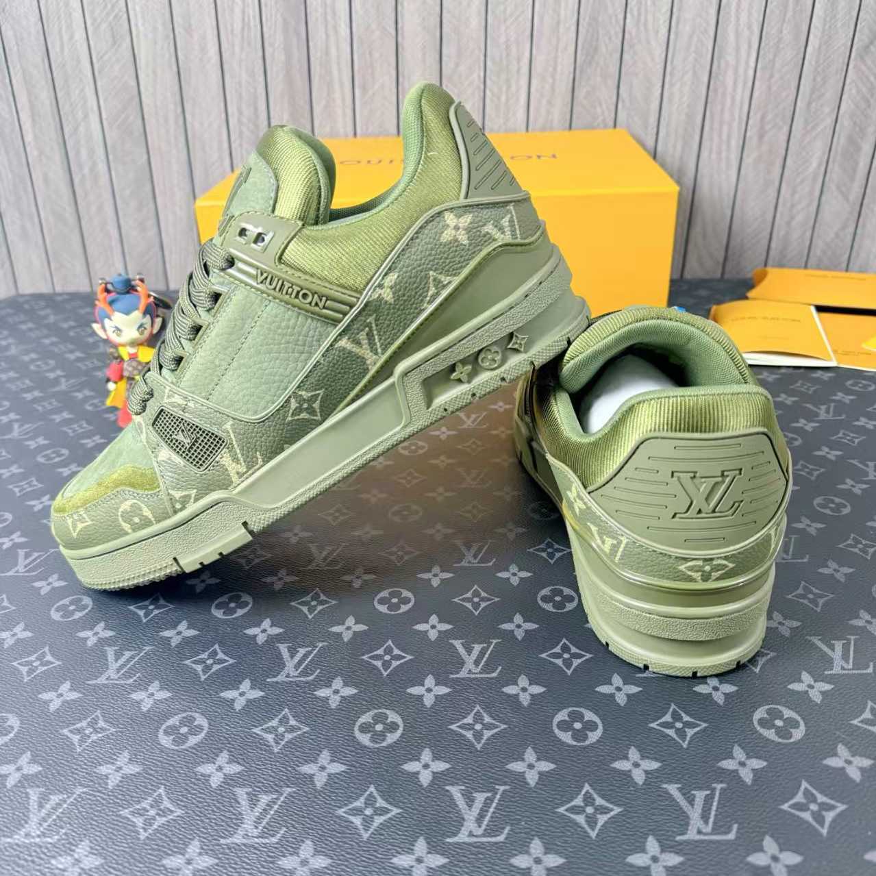 Louis Vuitton LV Trainer Sneaker     - DesignerGu