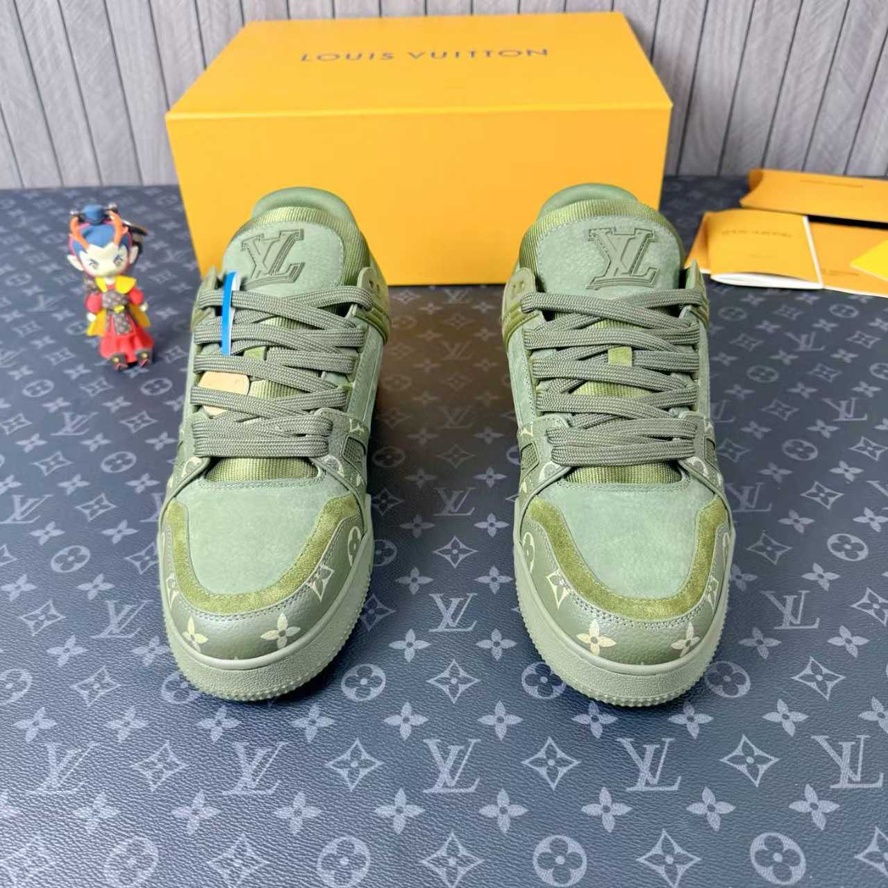 Louis Vuitton LV Trainer Sneaker     - DesignerGu