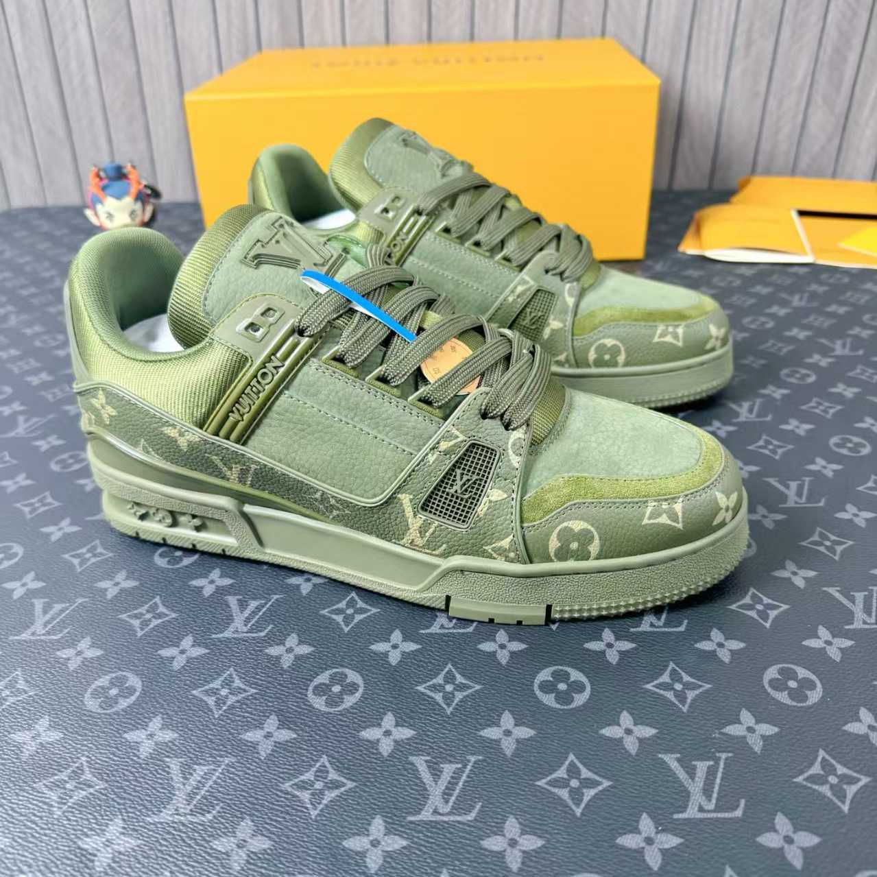 Louis Vuitton LV Trainer Sneaker     - DesignerGu