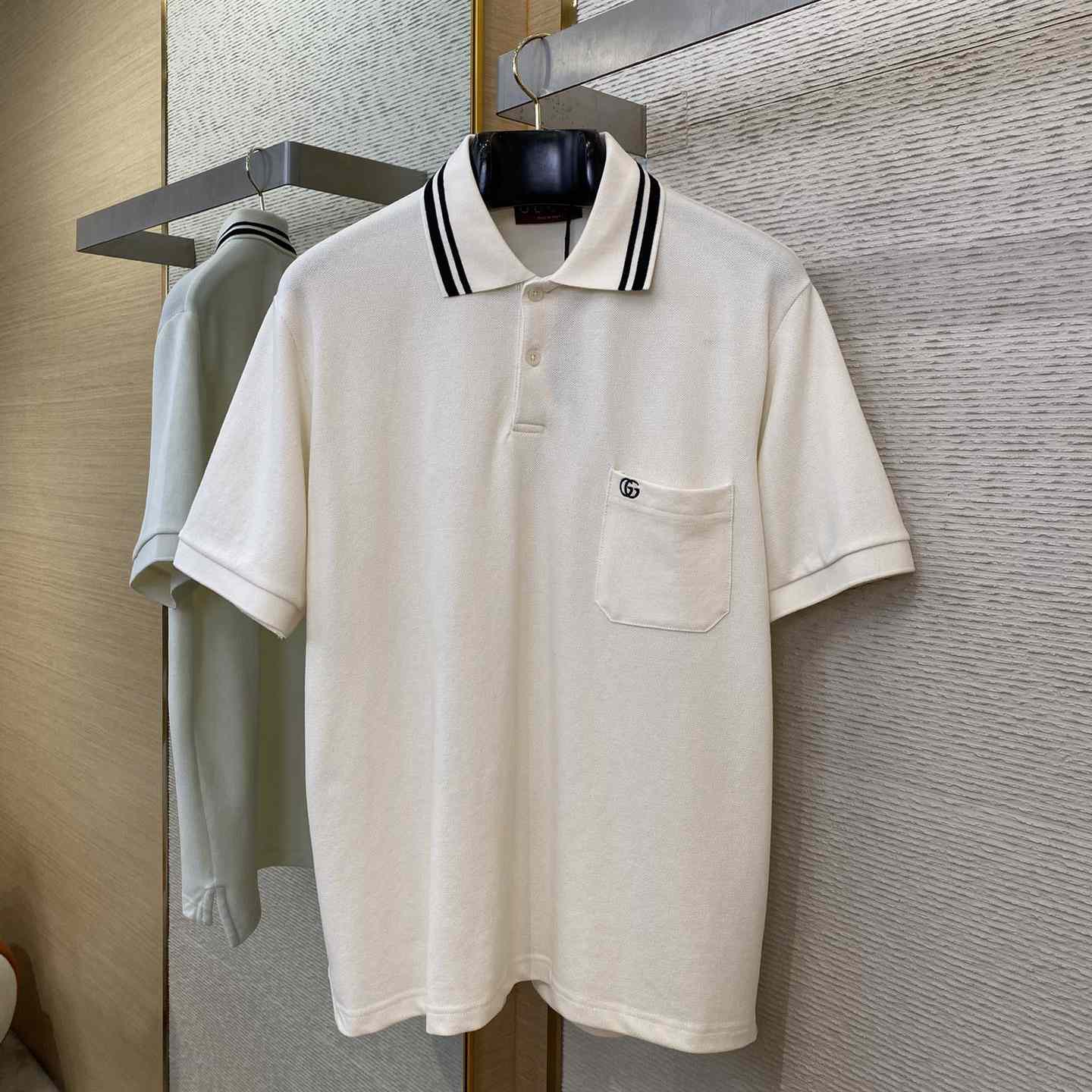 Gucci Cotton Polo Shirt  - DesignerGu