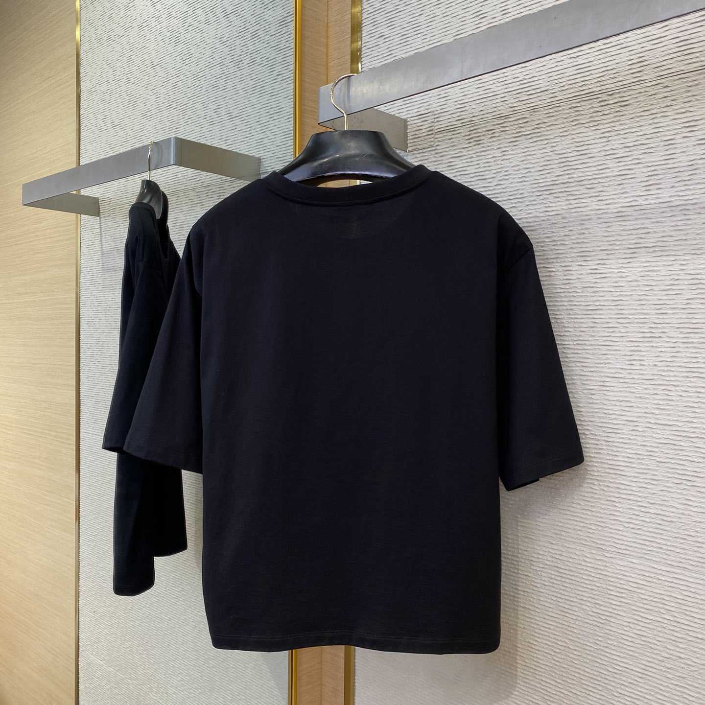 Celine Loose T-shirt In Cotton Jersey - DesignerGu