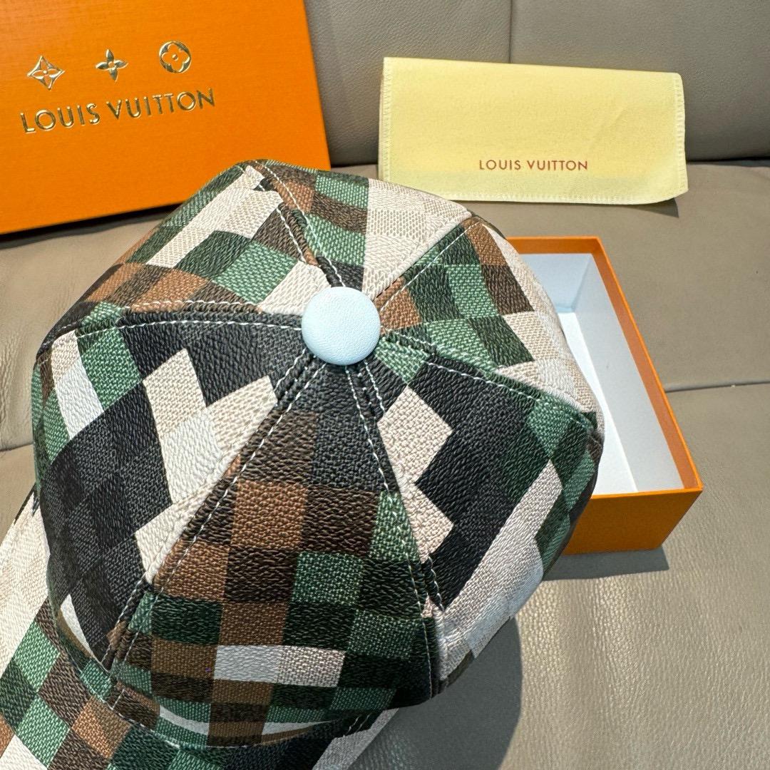 Louis Vuitton Damoflage Cap - DesignerGu